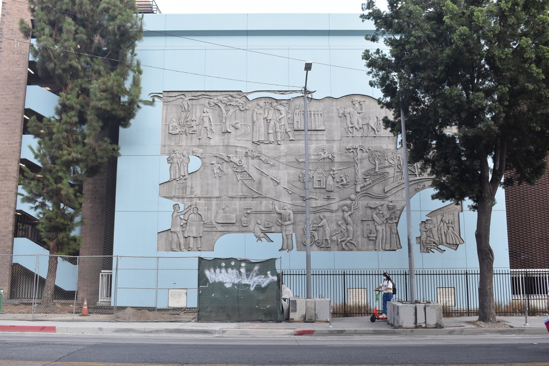 Public Art "The Evolution of Los Angeles"