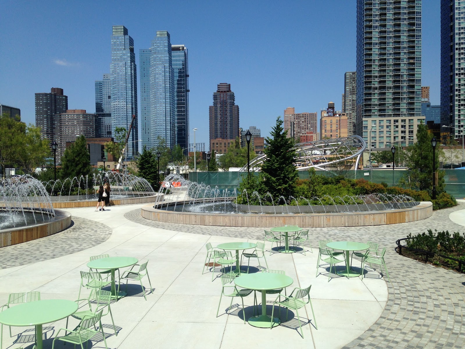 Bella Abzug Park Fountains