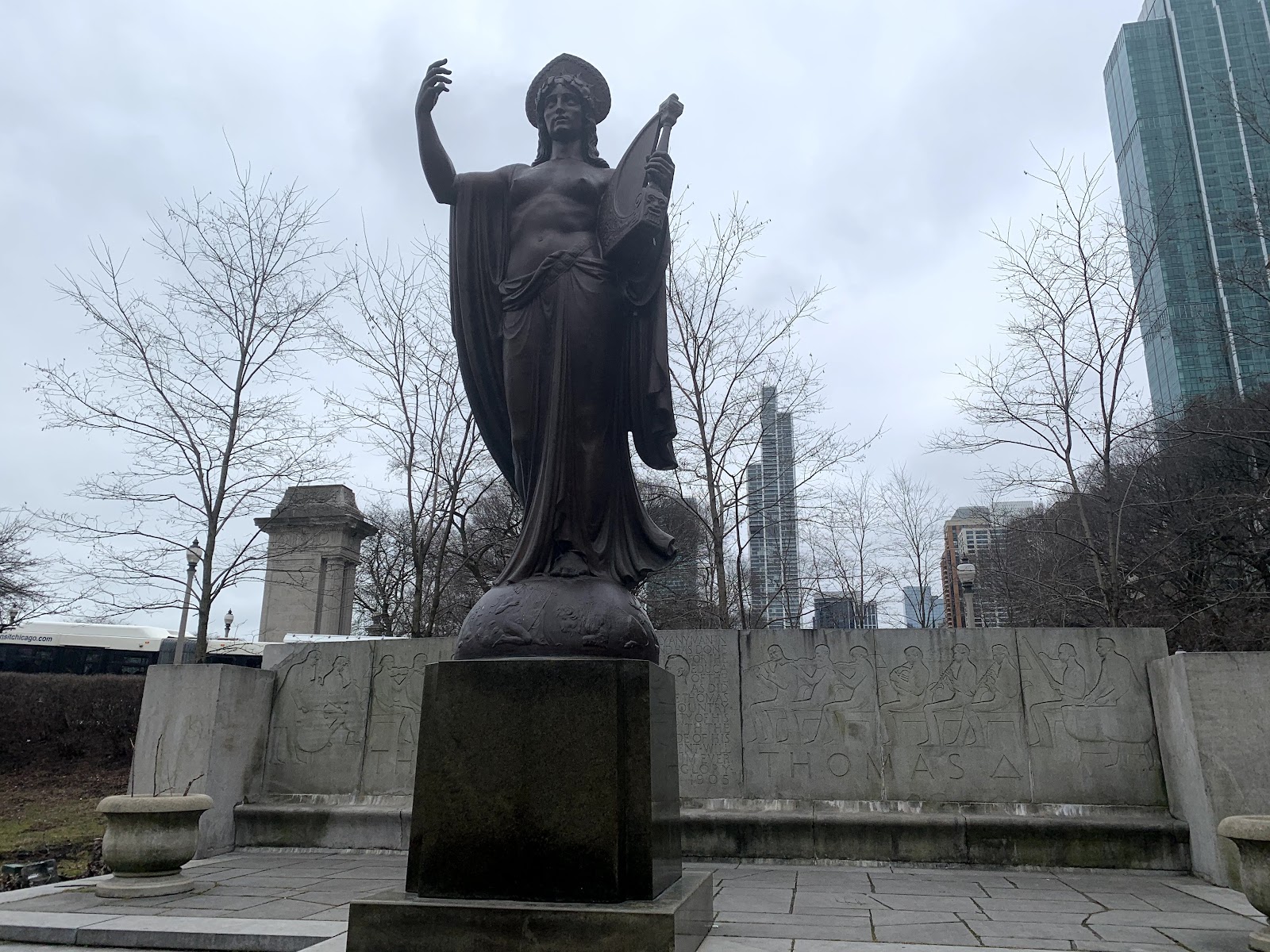 Spirit of Music Garden in Grant Park